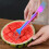 Coupe-pastèques et melons 2 en 1 en acier inoxydable 6