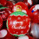 Oppblåsbart julekulesett 60 cm 8