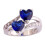 925 Silver Titanium-Plated Wedding Band 2