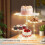 Grusce 4-lags kageopsats til cupcakes og desserter 4