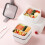 Boîte à lunch compatible micro-ondes avec récipient de conservation des aliments 7