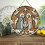 Crèche de Noël en bois (1 ensemble) 2