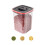 Kiteky Airtight Storage Jar Black 1300ml 2