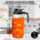Pichet en verre à large ouverture 1,9 L (lot de 2) 4