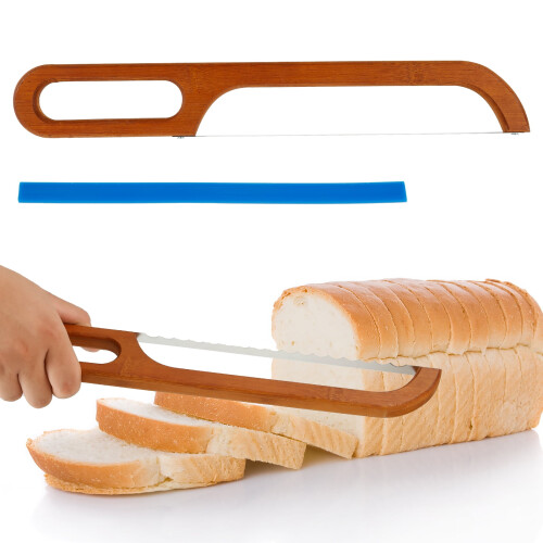 Brödskärare i rostfritt stål, 1 st 2