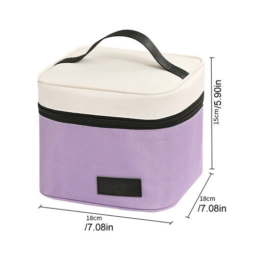Tragbare Lunchtasche mit Aluminiumfolienisolierung 2