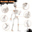 Poserande skelett Halloweendekor 96 cm 2-pack 6
