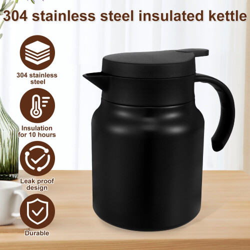 Grusce termokande, 1000 ml, isoleret, rustfrit stål 2