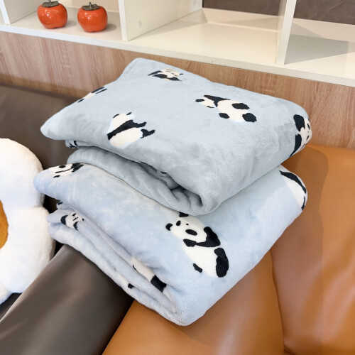 Coperta in flanella Donemore, morbida e calda, 50x60 pollici. 1