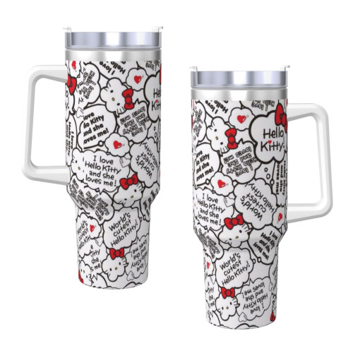 Hello Kitty personlig tumbler 40oz rustfritt stål 2