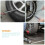 Dekkspak aluminiumslegering profesjonell 3-delt 4