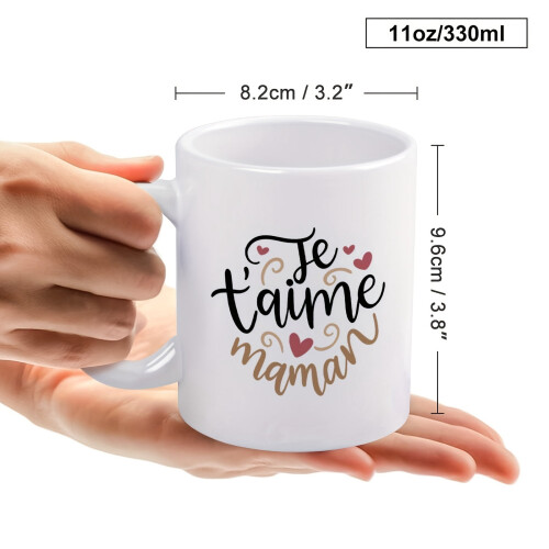 Kávésbögre Je Taime Maman11oz1db 2