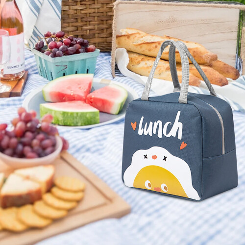 Isolierte Lunchtasche aus Canvas (1er-Pack) 1