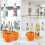 Pichet en cuivre pur avec gobelets 1,5 L 4