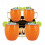 Pichet en cuivre pur avec gobelets 1,5 L 5