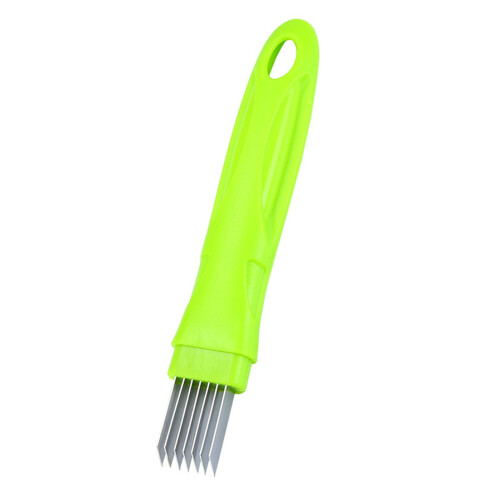 Trancheuse à oignons et à ail en acier inoxydable (1 pièce) 1