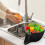Panier d'égouttage en silicone avec bec verseur (1 pièce) 6