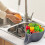 Panier d'égouttage en silicone avec bec verseur (1 pièce) 7