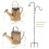 Grusce solarna konewka metalowa retro2pack 6