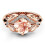 Titanium-plated adjustable wedding band ring 5