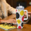 Vaso de acero inoxidable de Mickey Mouse de 40 oz con asa y 7
