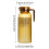 VISALY acrylic pitcher clear 1100 ml with lid 2