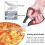 Ciseaux à pizza Giyblacko en acier inoxydable (1 pièce) 3