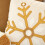 Julepute med hvitt husdesign, 45x45 cm 8