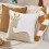 Julepute med hvitt husdesign, 45x45 cm 7