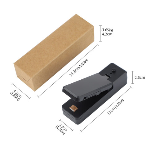 Giyblacko Mini Poselukker for Plastposer 2-i-1 2