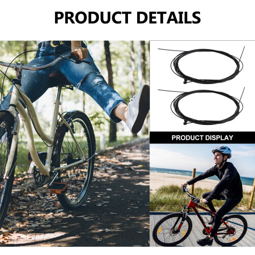 Cykelbromsvajer fram bak universal 4 st 2