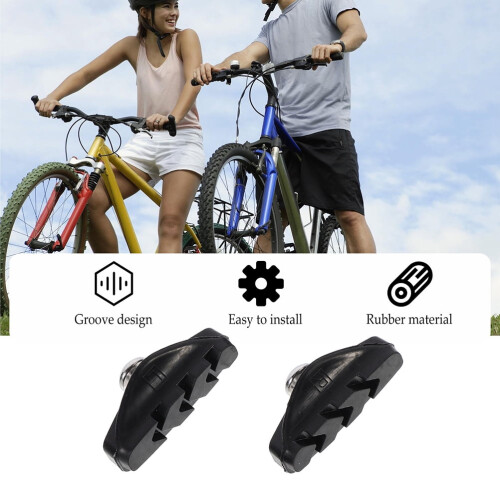 Τακάκια φρένων ποδηλάτου βουνού Silent Rubber2Pairs 2