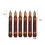 Taper candles flameless with timer6pcs 3