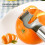 Râpe, zesteur et éplucheur d'oranges en acier inoxydable 6