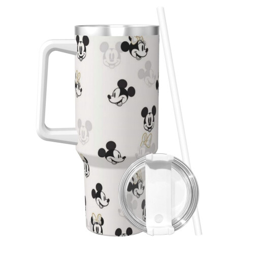 Ποτήρι Mickey Mouse 40oz από ανοξείδωτο ατσάλι με λαβή και 1