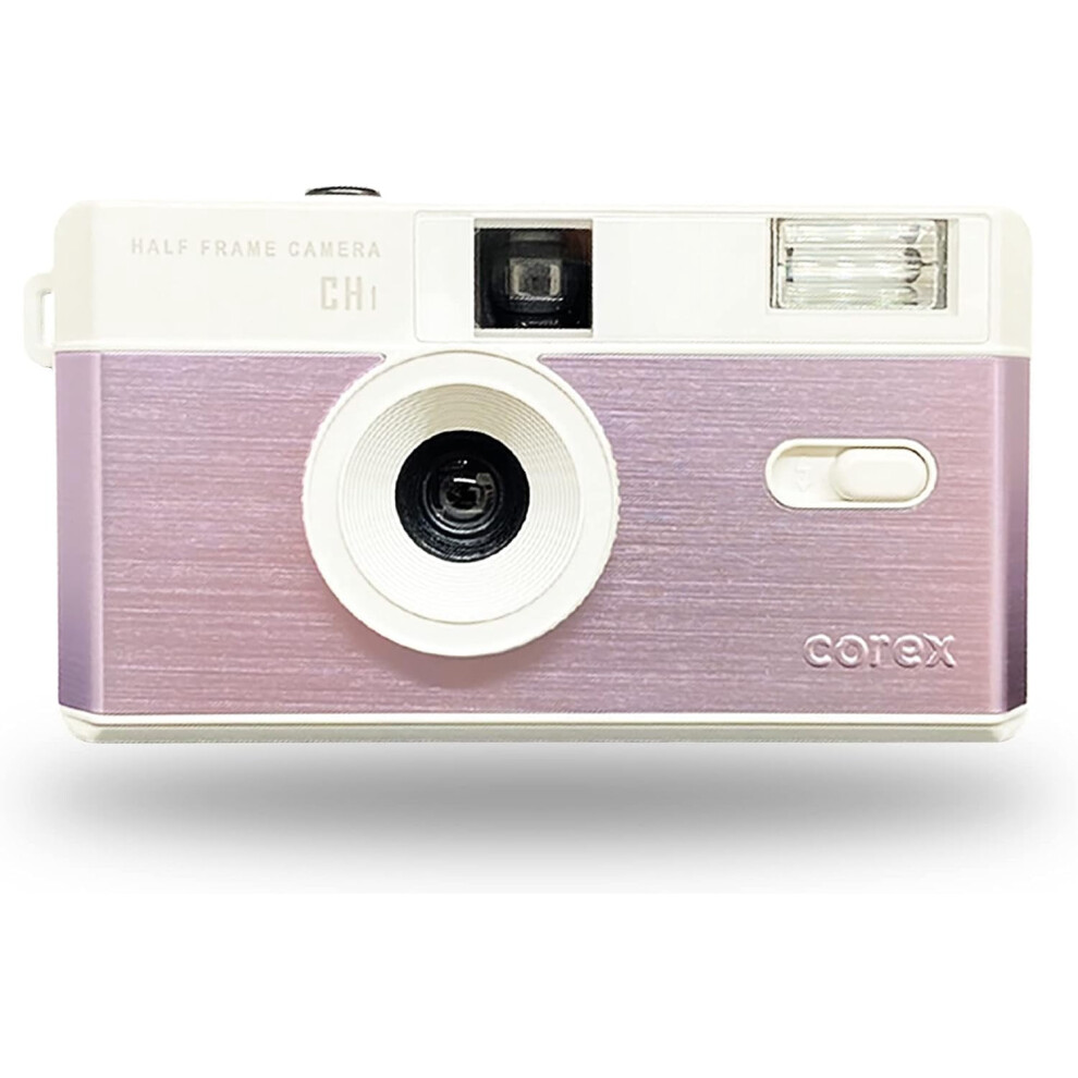 Half-Frame 35Mm Reusable Camera Ch1 With Built-In Flash 301029624544