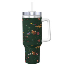 Mickey Mouse 40 oz stainless steel tumbler with handle and