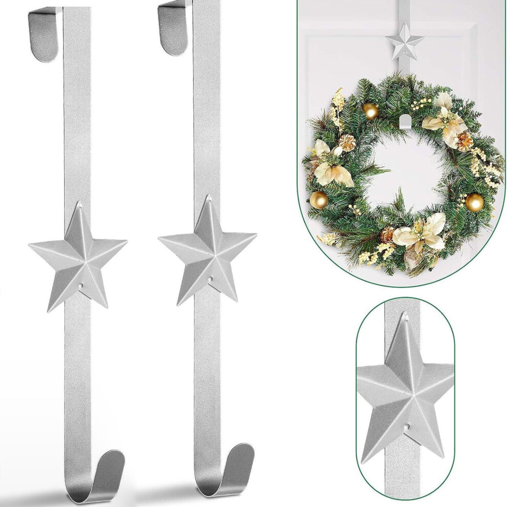 Christmas Wreath Hanger Metal Door Hook Single 301029627194