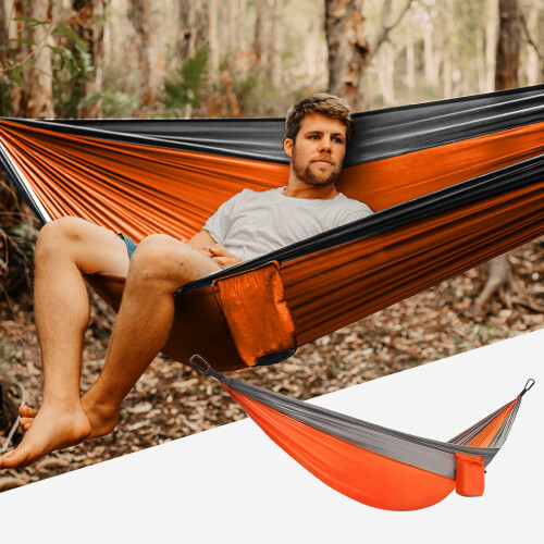Donemore Garden Hammock with Tree Straps 450 lbs