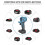 Grusce Brushless Impact Driver Cordless 14.4V-18V 7