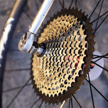 Bicycle Cassette Lockring Tool,Road Bike Flywheel Sprocket Remover, Socket Wrench Maintenance Kit for Professional Use