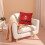 Fodere per cuscini di San Valentino 18x18 rosse a tema amore 6