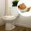 Koi Toilet Bolt Covers Ceramic Decorative Caps 2pc 8