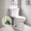 Koi Toilet Bolt Covers Ceramic Decorative Caps 2pc 6