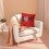 Fodere per cuscini di San Valentino 18x18 rosse a tema amore 7