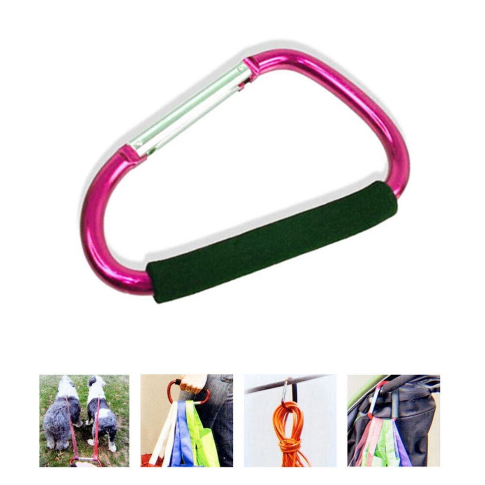 Pink Jumbo Carabiner Hook Extra Large 300 Kg 301029632709