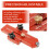 Grusce Thin Rip Table Saw Jig Εργαλείο φράχτη αλουμινίου ρυθμιζόμενο 3