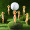 Fankiway grappige bikini meisje bal tees 6 stuks 5