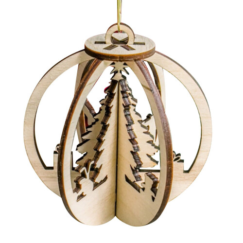 Julekrybbe ornament dekorativ 1