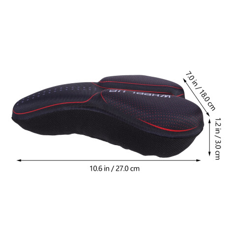 Sykkelsete Silikonabsorberende Ergonomisk Pustende 1